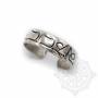 Bague argentée OM MANI