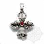 Pendentif Double Dorje et Cloche