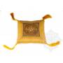 Somptueux coussin de bol  (l. 17 x l. 17cm, Jaune)
