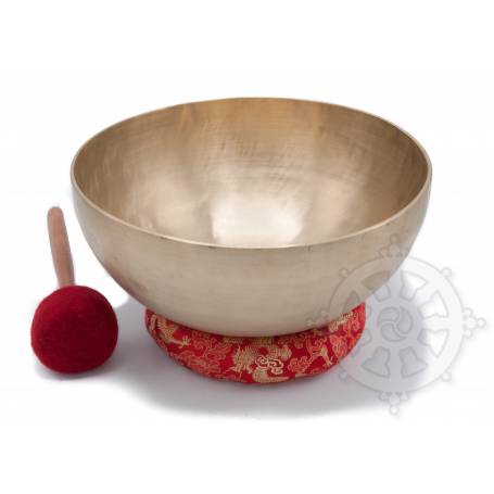 Bol chantant 7 métaux - 30cm - 2415gr. - A sharp/La dièse - 230 Hz en provenance de Patan (Népal)