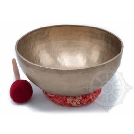 Bol chantant 7 métaux - 33cm - 3745gr. - B/Si - 250 Hz en provenance de Patan (Népal)