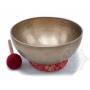 Bol chantant 7 métaux - 33cm - 3745gr. - B/Si - 250 Hz en provenance de Patan (Népal)