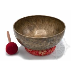 Bol chantant 7 métaux - 30cm - 2410gr. - G/Sol -  95 Hz en provenance de Patan (Népal)