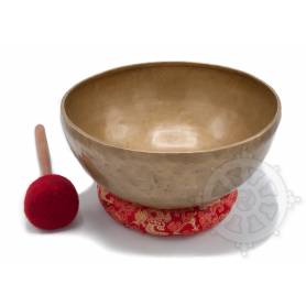 Bol chantant 7 métaux - 29cm - 2470gr. - A/La - 110 Hz en provenance de Patan (Népal)