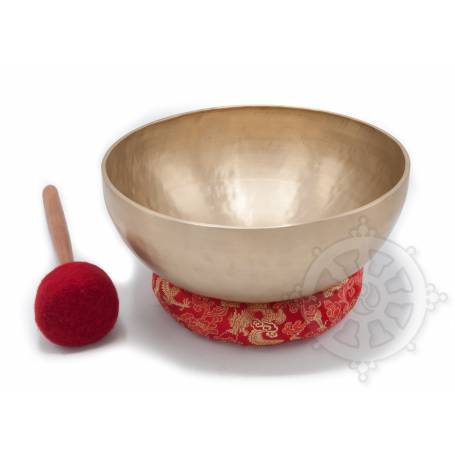 Bol chantant 7 métaux - 27cm - 2200gr. - A sharp/La dièse - 115 Hz en provenance de Patan (Népal)