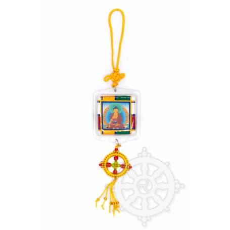 Amulette à suspendre - Yantra du Bouddha Shakyamuni
