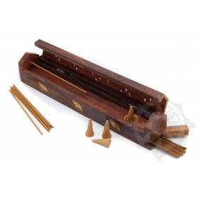 Brûleur d'encens en bois petit