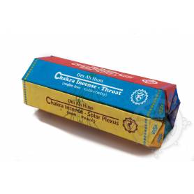 Senteur Plusieurs ENCENS 7 CHAKRAS étui de 133 bâtonnets 15cm - 224gr.