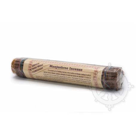 Senteur Jasmin MANJUSHREE étui de 48 bâtonnets 18cm - 75gr.