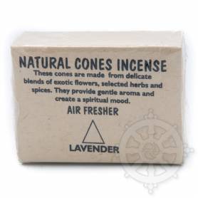 Senteur Lavande CÔNE NATUREL étui de 25 cones - 55gr.
