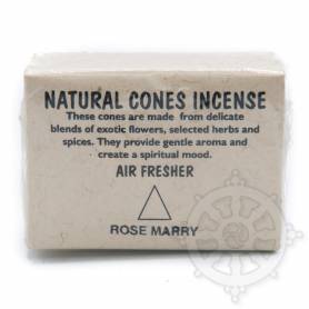 Senteur Romarin CÔNE NATUREL étui de 25 cones - 55gr.
