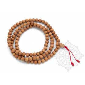 Malas de 108 perles en bois de santal  (8mm)