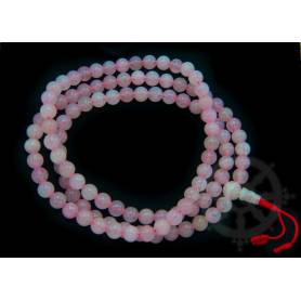 Malas de 108 perles en quartz rose (8mm)