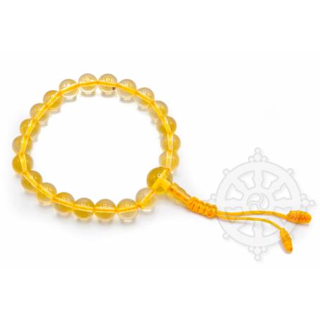 Malas pour poignet en citrine  (8mm)