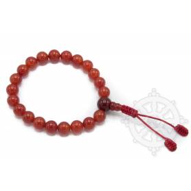 Malas pour poignet en cornaline  (8mm)