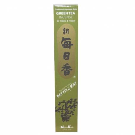 Senteur Thé vert MORNING STAR (NIPPON KODO) étui de 50 bâtonnets 13cm - 20gr.
