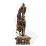 Pièce unique! Ancien phurba avec socle (bronze)