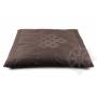 Tapis de méditation QUALITÉ SUP.(H. 5 x l. 76 x L. 84 cm, Rectangulaire, Couleurs:Marron)