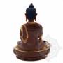 Très belle statue de Bouddha Shakyamuni(H. 22 cm-Statues plaquées or 24k (partiel))