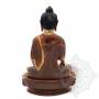 Très belle statue de Bouddha Shakyamuni(H. 22 cm-Statues plaquées or 24k (partiel))