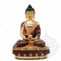 Très belle statue de Bouddha Amitabha(H. 20 cm-Statues plaquées or 24k (partiel))