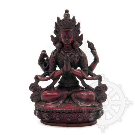 Tchenrézi(H. 15,5 cm-Statues en résine)