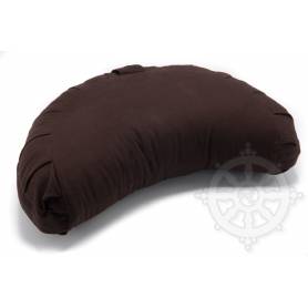 Coussins 1/2 ZAFU ou FUZEN  (H. 15 x l. 26 x L. 40 cm, Marron)
