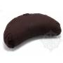 Coussins 1/2 ZAFU ou FUZEN  (H. 15 x l. 26 x L. 40 cm, Marron)