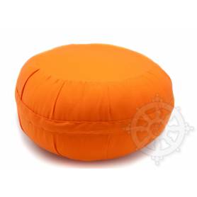 Coussins ZAFU QUALITÉ SUP. (Haut. 18 x Diam. 35 cm, Orange)