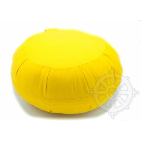 Coussins ZAFU QUALITÉ SUP. (Haut. 18 x Diam. 35 cm, Jaune)