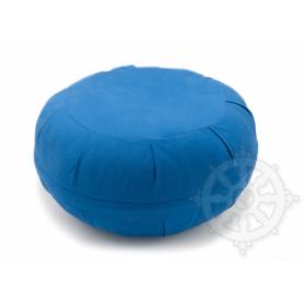 Coussins ZAFU QUALITÉ SUP. (Haut. 18 x Diam. 35 cm, Bleu)