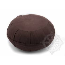 Coussins ZAFU QUALITÉ SUP. (Haut. 18 x Diam. 35 cm, Marron)