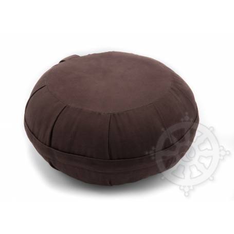 Coussins ZAFU QUALITÉ SUP. (Haut. 18 x Diam. 35 cm, Marron)