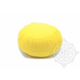 Coussins ZAFU  (Haut. 13 x Diam. 25 cm, Jaune)