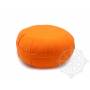 Coussins ZAFU  (Haut. 13 x Diam. 25 cm, Orange)