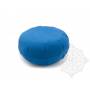 Coussins ZAFU  (Haut. 13 x Diam. 25 cm, Bleu)