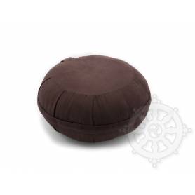 Coussins ZAFU  (Haut. 13 x Diam. 25 cm, Marron)