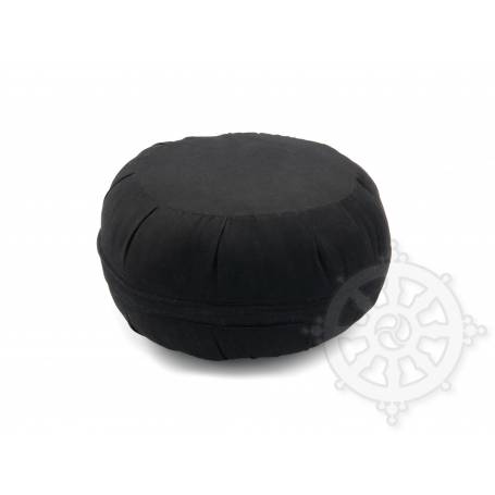 Coussins ZAFU  (Haut. 13 x Diam. 25 cm, Noir )