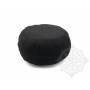 Coussins ZAFU  (Haut. 13 x Diam. 25 cm, Noir )