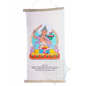 Rouleaux - Divinités bouddhiques MANJUSHRI en Papier lokta
