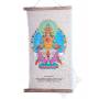 Rouleaux - Divinités bouddhiques BOUDDHA MAITREYA en Papier lokta