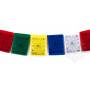 Drapeaux à prières LUNGTA - Taille S - Coton haute qualité(Unité: 15x20cm, L. 1,75m) 