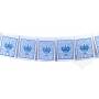 Prayer flags TCHENREZI 1000 ARM - Size S - High quality cotton (Unit: 15x20cm, L. 1,75m) 