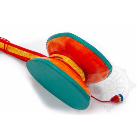 Damaru - Qualité exceptionnelle (Diam: 17cm)