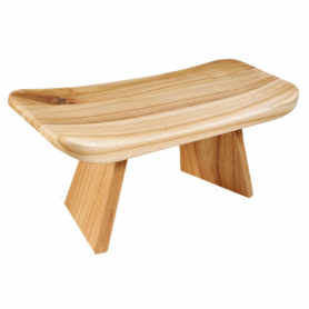 Ergonomic bench for meditation - Persian lilac - 1375 g - 42 × 19 cm