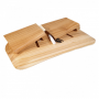 Ergonomische Meditationsbank - Persischer Flieder - 1375 g - 42×19 cm