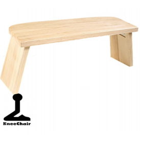 Vouwbare meditatiebank - Amerikaanse rode eik - 2040 g - 48 × 17 cm