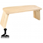 Banco de meditación plegable - El roble rojo americano - 2040 g - 48×17 cm