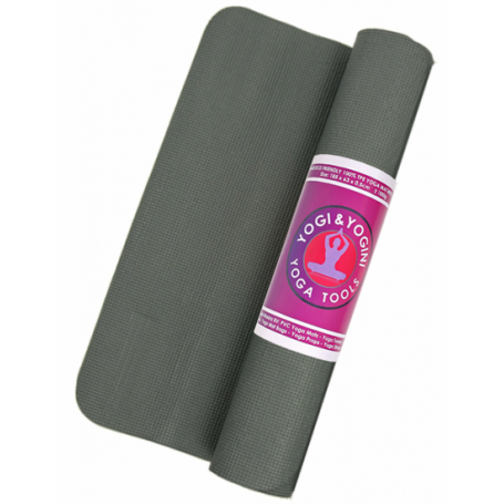 Tapis Yoga gris Yogi & Yogini — 1250 g; 63×185×0.5 cm