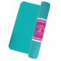 Yogi & Yogini tapis yoga PVC turquoise — 1250 g; 63×185×0.5 cm